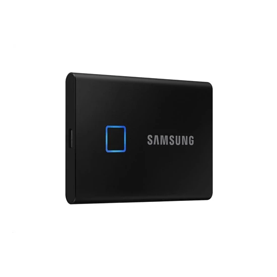 2TB Samsung T7 Touch külső SSD meghajtó fekete