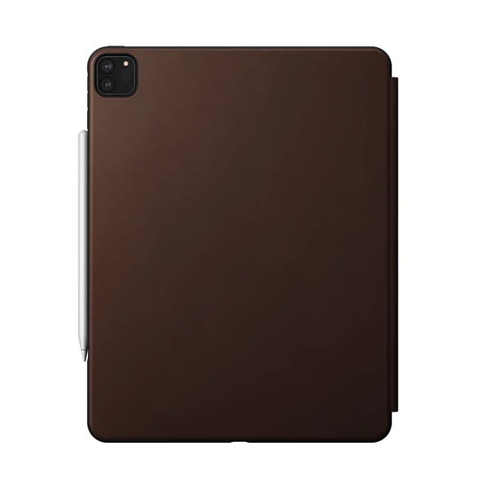 Nomad Modern Leather Folio, brown - iPad Pro 12.9" 2021