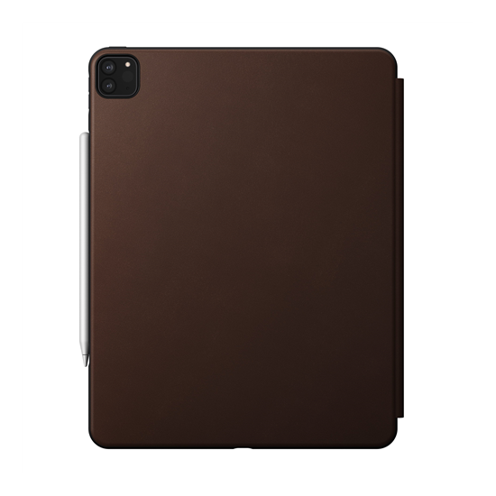 Nomad Modern Leather Folio, brown - iPad Pro 12.9" 2021