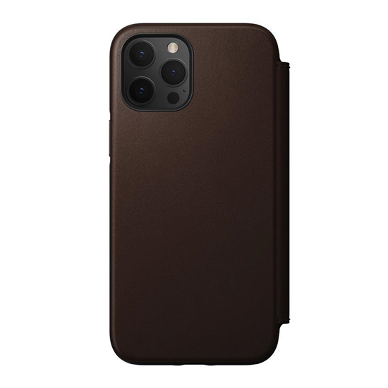 Nomad Rugged Folio, brown - iPhone 12 Pro Max