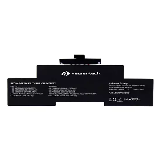 NewerTech NuPower 95 Watt-Hour Battery Replacement for 15" MacBook Pro with Retina Display (Late 2013 to 2015)