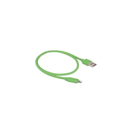 0.5 Meter (20") NewerTech Lightning to USB 2.0 Cable. Green. Premium Quality & Durability.