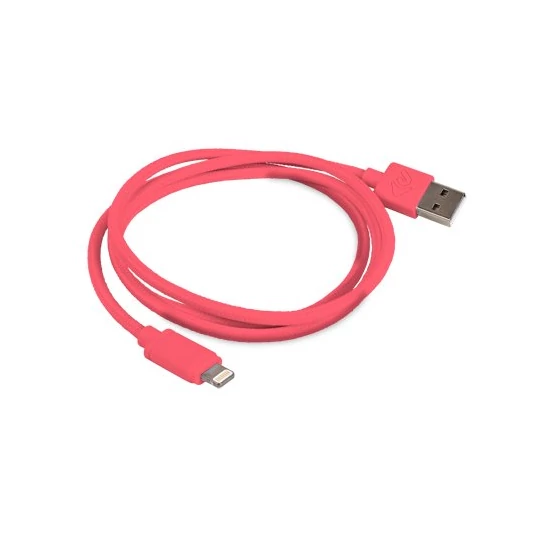 1.0 Meter (39") NewerTech Lightning to USB 2.0 Cable. Pink. Premium Quality & Durability.