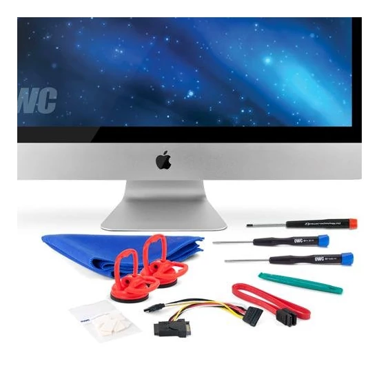 OWC DIY Internal SSD Add-On Kit for all 27" Apple iMac (Mid 2010) - Just add your own SSD!