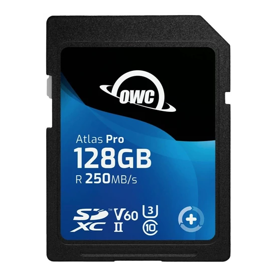 128GB OWC Atlas Pro SDXC UHS-II V60 Media Card
