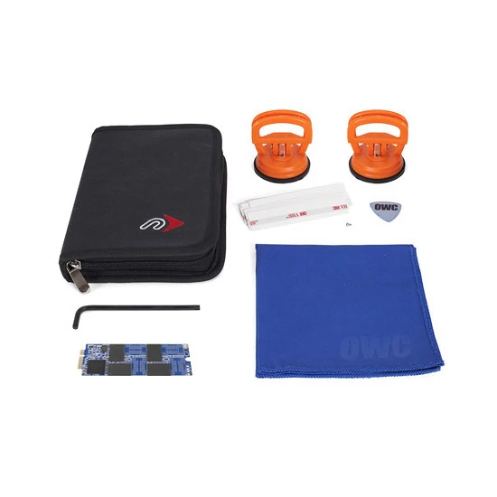 DIY Kit: 500GB OWC Aura Pro 6G SSD for 2012 - early 2013 iMac models. Performance async flash storage. Includes all necessary tools.