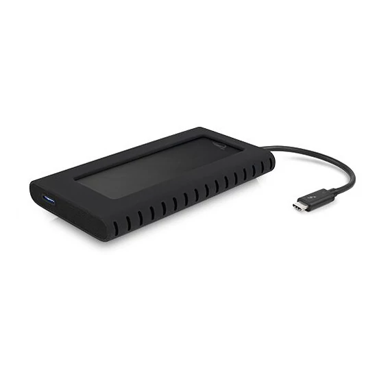 500GB OWC Envoy Pro EX with Thunderbolt 3 - Rugged High-Performance Ultra-Compact External SSD.