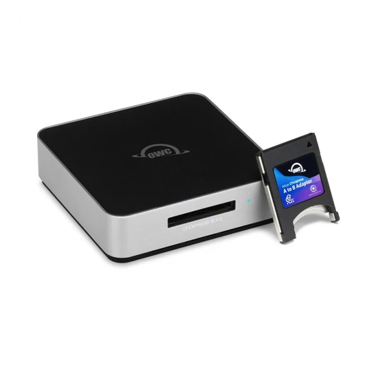 OWC Atlas USB4 CFexpress Type B 4.0 Card Reader/Writer, new includec CFX  A to B Adapter Included