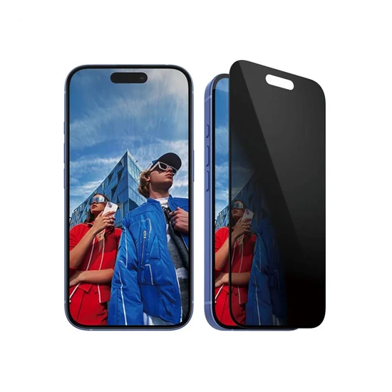 PANZERGLASS Ultra-Wide Fit Privacy üvegfólia - iPhone 15/16