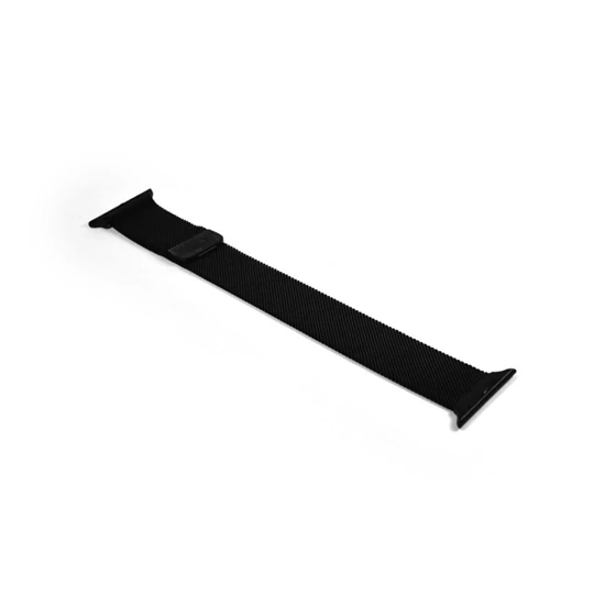 APPLE WATCH 38/40/41/42(WATCH 10)MM MILANOI SZÍJ FEKETE