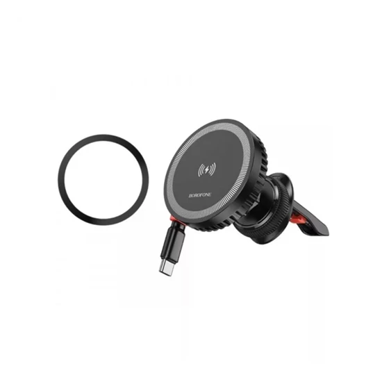 Borofone 15W Magsafe autós töltő BH207