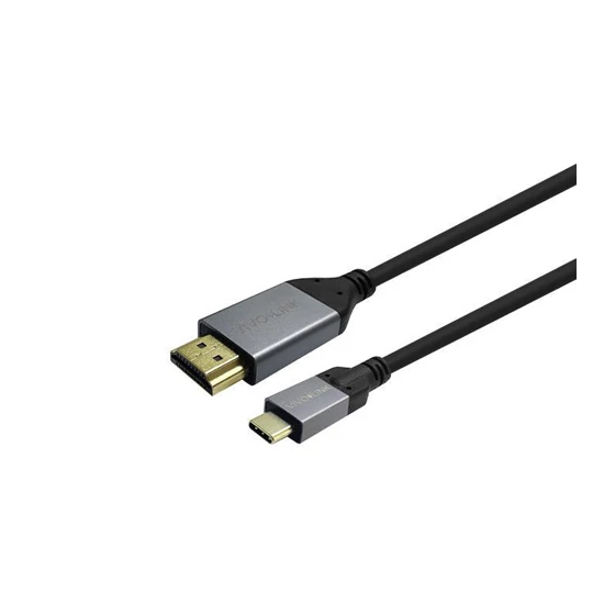 Vivolink USB-C – HDMI Kábel 2m, 4K@60Hz, Fekete