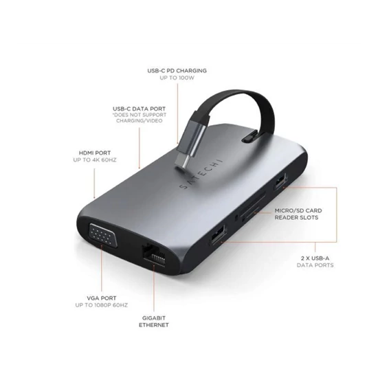 Satechi USB-C  ON-THE-GO MULTIPORT Adapter