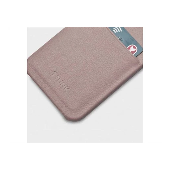 Trunk TR-BC1261-ROS iPhone 12/12 Pro Backcover Rose Leather Cover