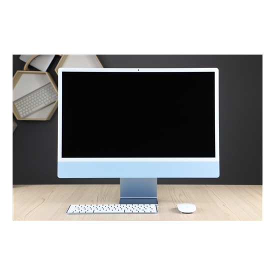 Használt iMac 24" kék 8/256GB US-2830