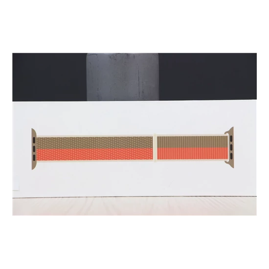 Újszerú Apple Watch 45mm Pink Pomelo/ Tan Sport Loop US-5756