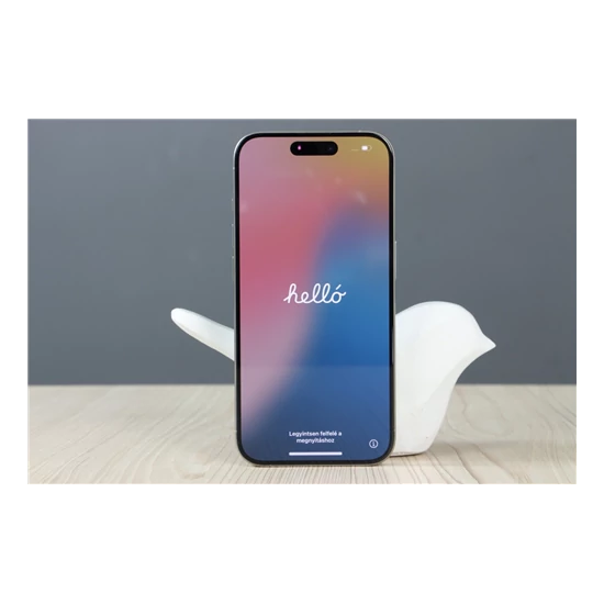 Használt Apple iPhone 15 Pro 128GB Natural Titanium C+ US-6966