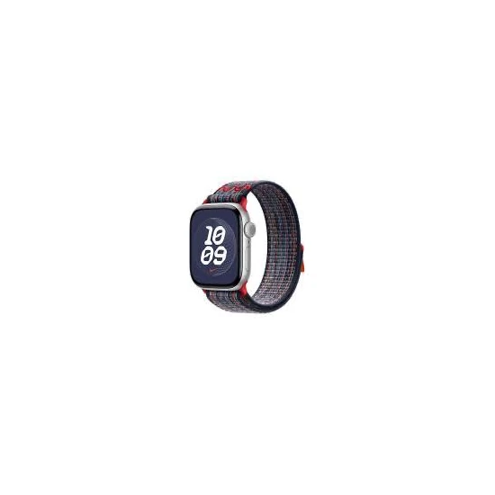 Apple Watch 40mm Nike Sport Loop:  Blue/Red Nike Sport Loop