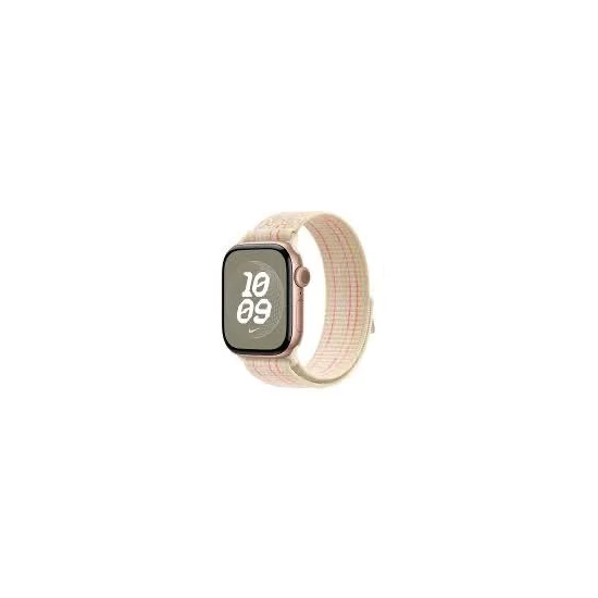Apple Watch 40mm Nike Sport Loop:  Starlight/Pink Nike Sport Loop
