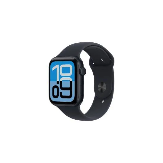 Apple Watch SE 3 GPS 44mm Midnight Aluminium Case with Midnight Sport Band - S/M