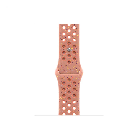 Apple Watch 46mm Band:  Alpenglow Pink Nike Sport Band - S/M