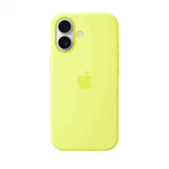 Apple iPhone 17 Silicone Case with MagSafe - Neon Yellow