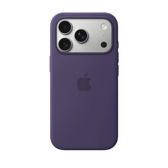 Apple iPhone 17 Pro Silicone Case with MagSafe – Purple Fog