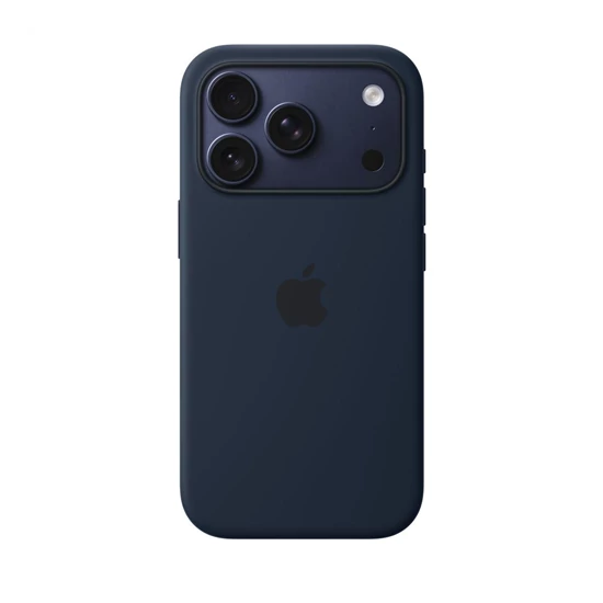 Apple iPhone 17 Pro Silicone Case with MagSafe – Midnight