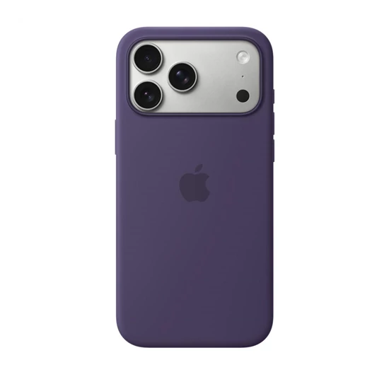 Apple iPhone 17 Pro Max Silicone Case with MagSafe – Purple Fog