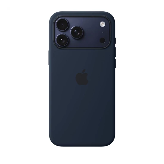 Apple iPhone 17 Pro Max Silicone Case with MagSafe – Midnight