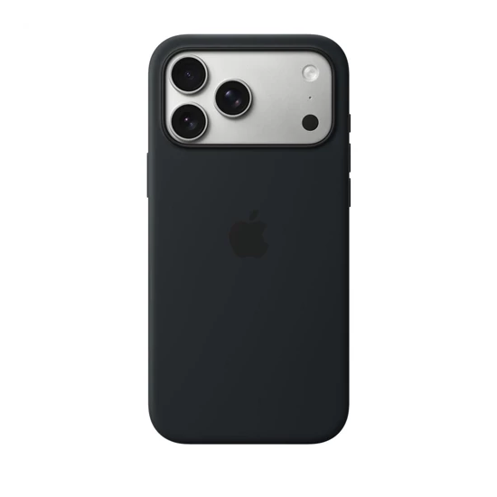 Apple iPhone 17 Pro Max Silicone Case with MagSafe – Black