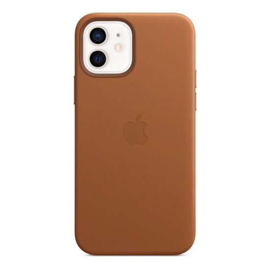 iPhone 12 | 12 Pro Leather Case with MagSafe - Saddle Brown