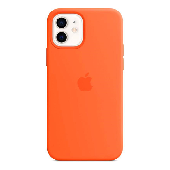iPhone 12 / 12 Pro Silicone case Kumquat kibontott termék