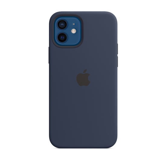 iPhone 12 | 12 Pro Silicone Case with MagSafe - Deep Navy
