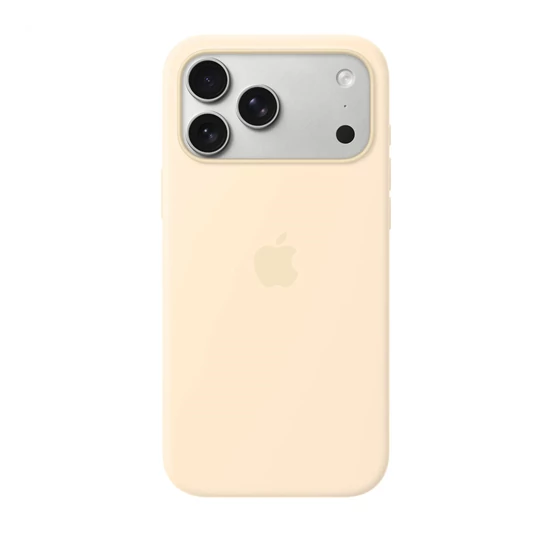 Apple iPhone 17 Pro Max Silicone Case with MagSafe - Vanilla (SEASONAL)