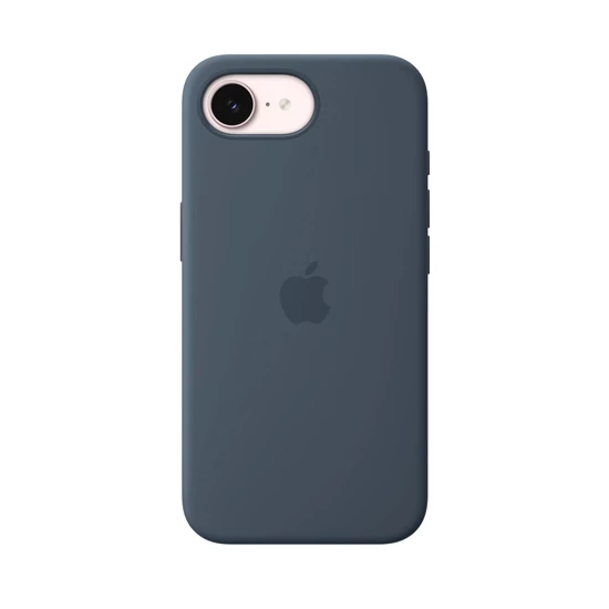 Apple iPhone 17e Silicone Case with MagSafe - Anchor Blue