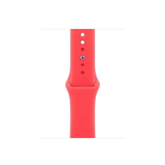 Apple Watch 46mm Sport Band: Bright Guava Sport Band - S/M (SEASONAL)