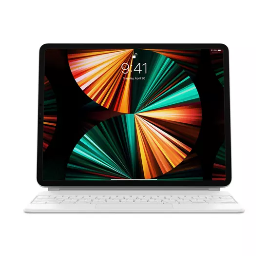 Magic Keyboard for iPad Pro 12.9‑inch (5th generation) - Hungarian - White