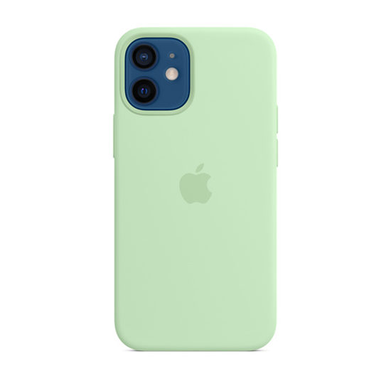iPhone 12 mini Silicone Case with MagSafe - Pistachio