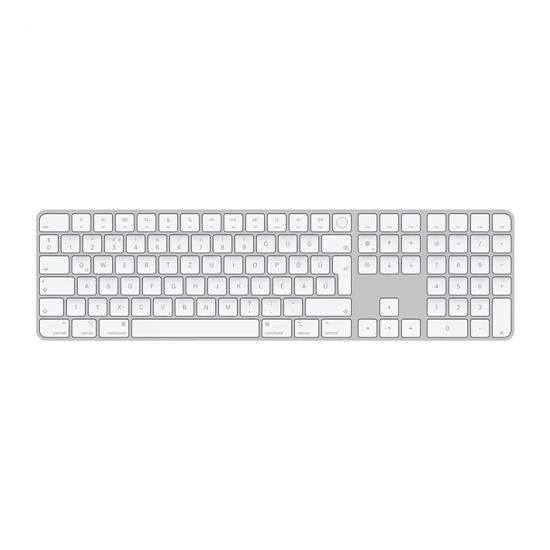 Apple Magic Keyboard (2021) with Touch ID and Numeric Keypad - Hungarian