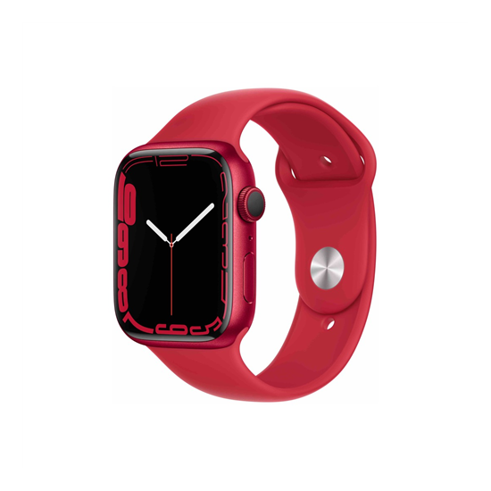 Apple Watch S7 Cellular, 45mm (PRODUCT)RED Aluminium Case with (PRODUCT)RED Sport Band - Regular