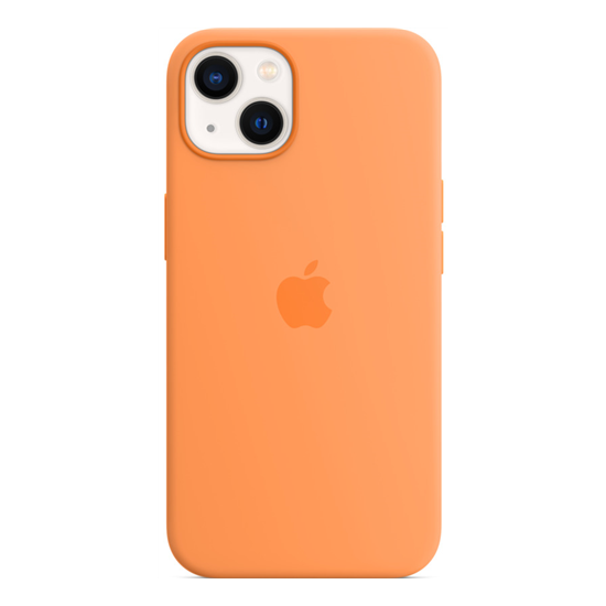 Apple iPhone 13 Silicone Case with MagSafe Marigold  (Seasonal Fall 2021)