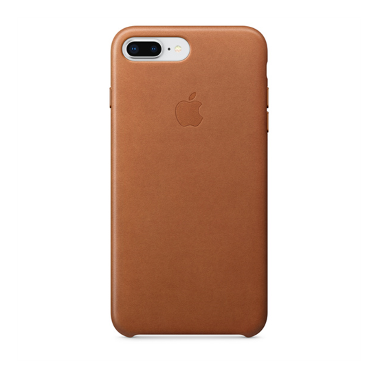 iPhone 8 Plus/7 Plus Leather Case - Saddle Brown