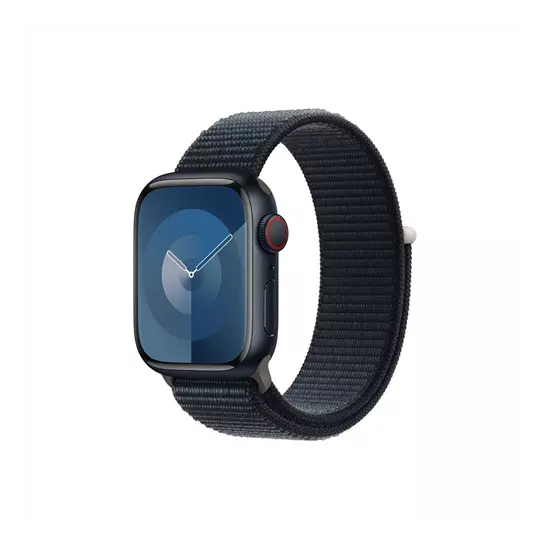 Apple Watch S9 Cellular 41mm Midnight Alu Case w Midnight Sport Loop