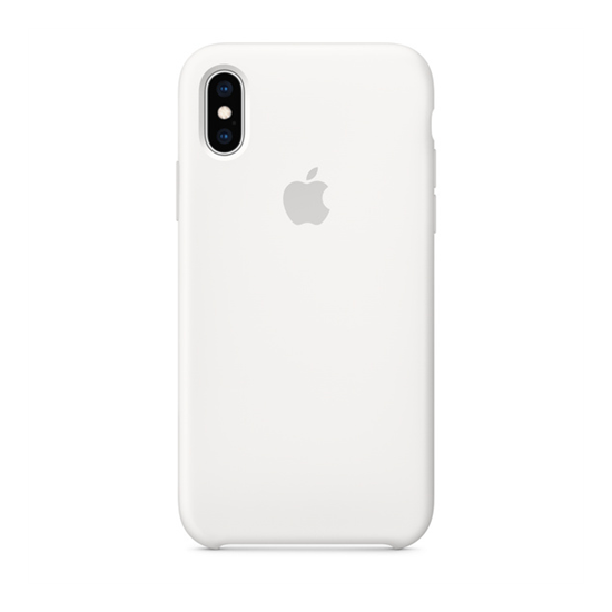 iPhone XS Silicone Case - White