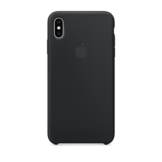 iPhone XS Max Silicone Case - Black