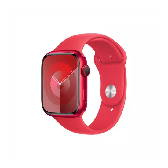 Apple Watch S9 Cellular 41mm RED Alu Case w RED Sport Band - M/L