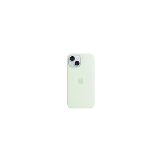 Apple iPhone 15 Silicone Case with MagSafe - Soft Mint