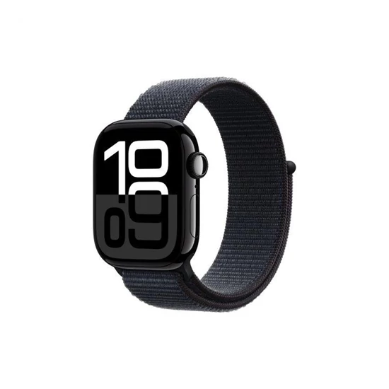Apple Watch S10 GPS 42mm Jet Black Alu Case with Ink Sport Loop