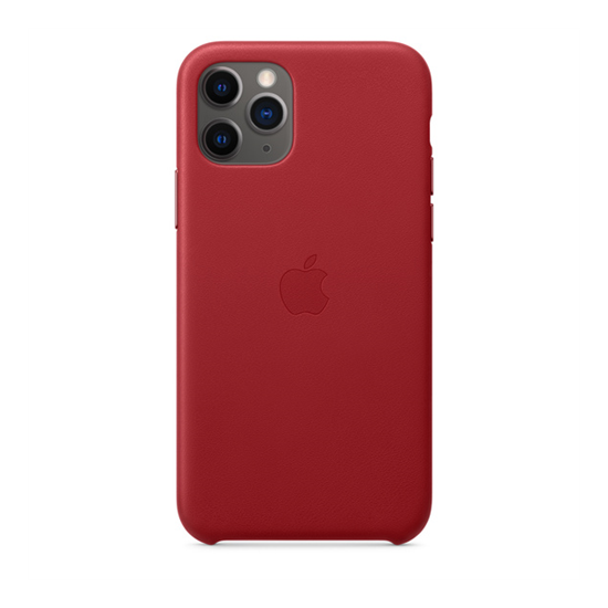 iPhone 11 Pro Leather Case - (PRODUCT)RED